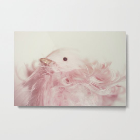 pink chick Metal Print