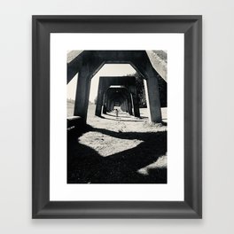 Gas Works Arches Framed Art Print