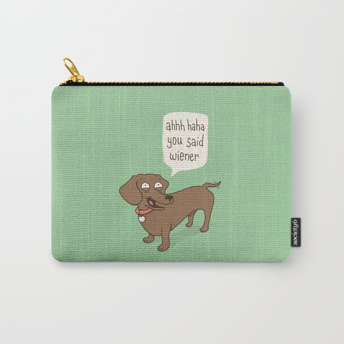 Immature Dachshund Carry-All Pouch