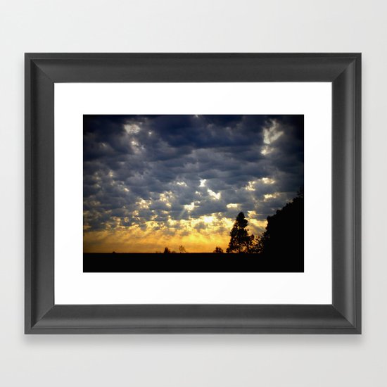Morning is Breaking! Framed Art Print