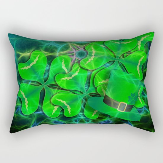 clover and kaleidoscope Rectangular Pillow
