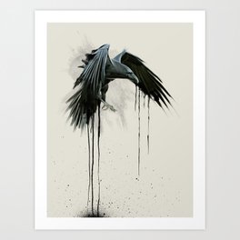 The Raven Art Print