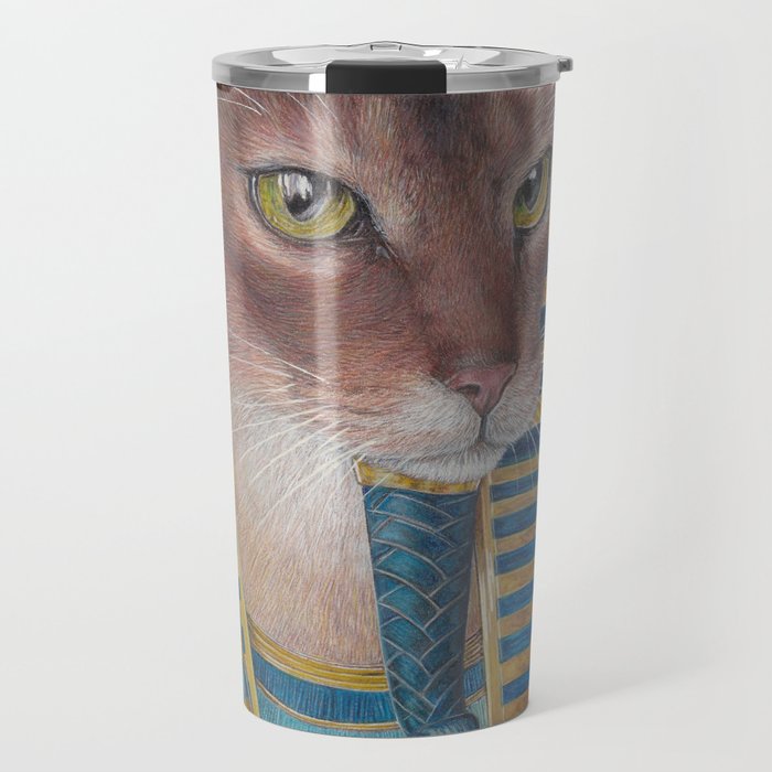 Egyptian Cat Travel Mug