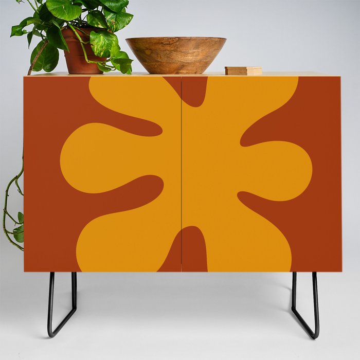Matisse abstract Sun cut-out Credenza