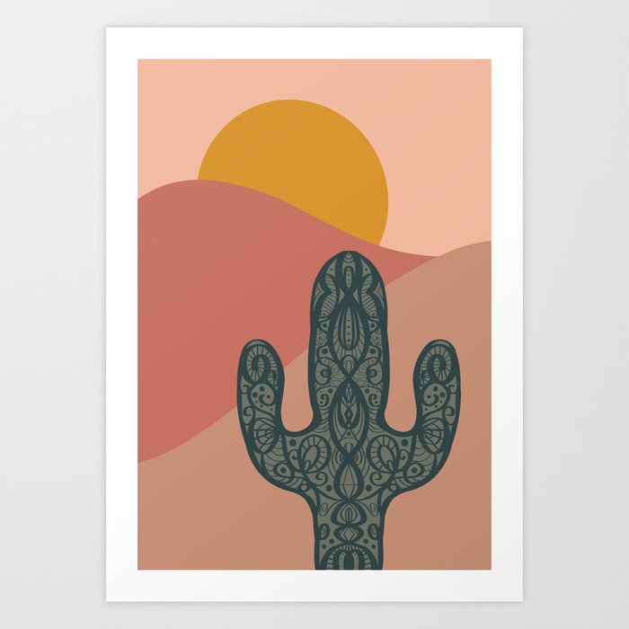 Desert Beauty Art Print