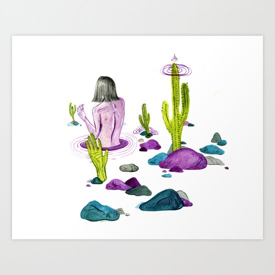 This Land Art Print