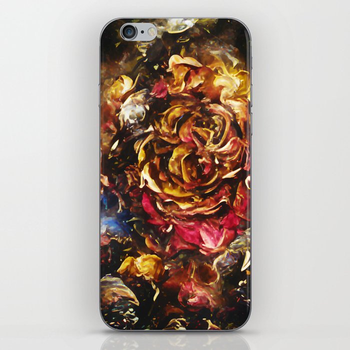 Rose Blossom baroque oil painting iPhone Skin