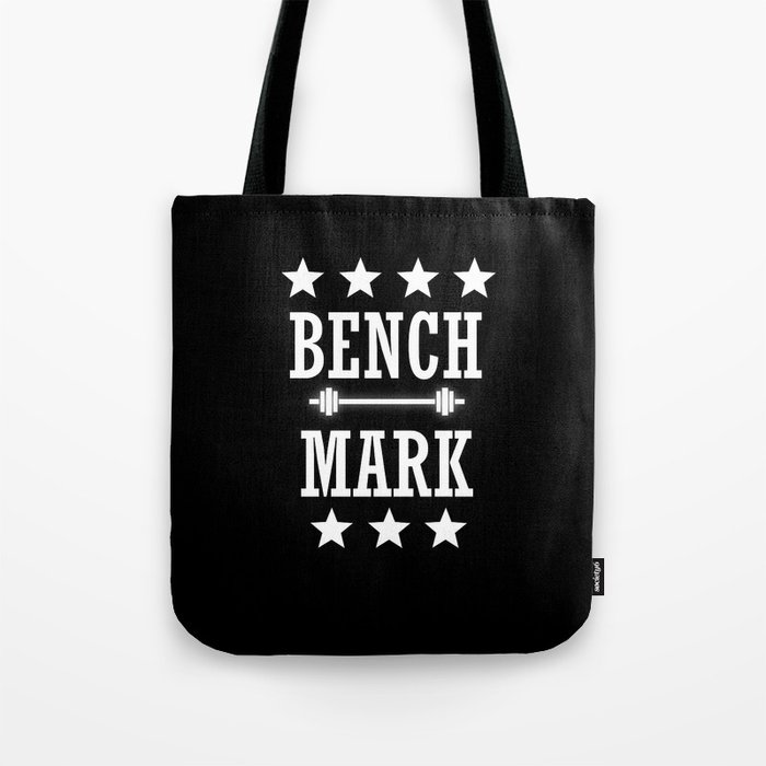 Bench Mark Tote Bag By Plndesigns Society6