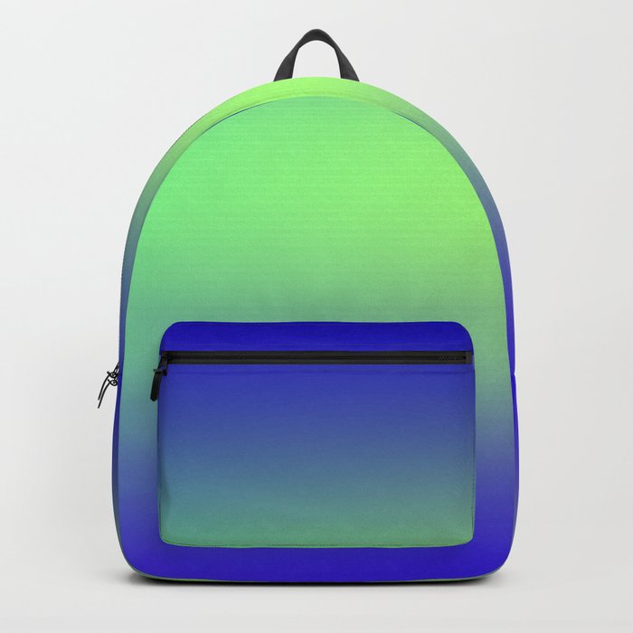 12  Blue Gradient Background 220715 Minimalist Art Valourine Digital Design Backpack