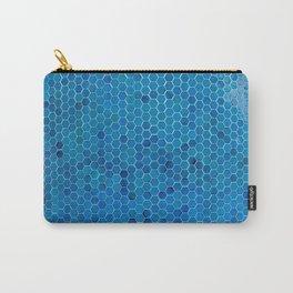 Beautiful Enthralling Polygon Geometric Glazed Tiles UHD Carry-All Pouch