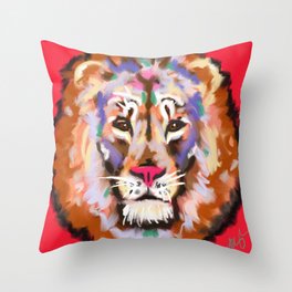STAY STRONG AND CURIOUS Throw Pillow