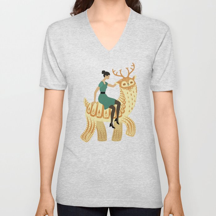 To the Party! V Neck T Shirt