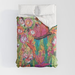 Colorful Glimpse Duvet Cover