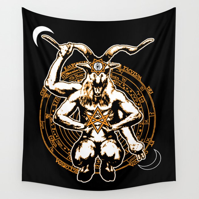 Baphomet tapestry online