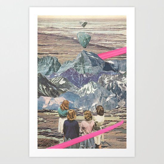Rocks Art Print