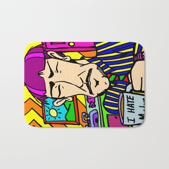 Good Morning Caesar! Bath Mat