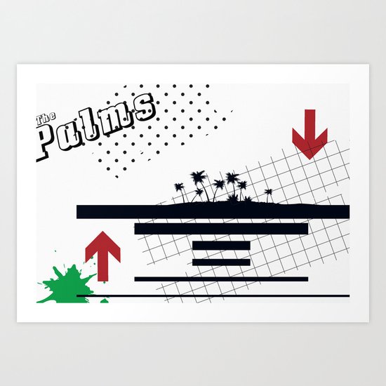 The Palms Art Print
