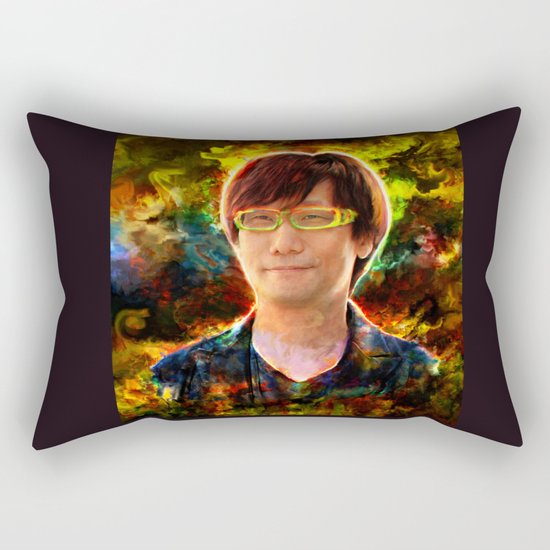 Hideo Kojima Rectangular Pillow