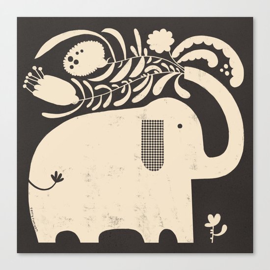 SPREADING JOY Canvas Print
