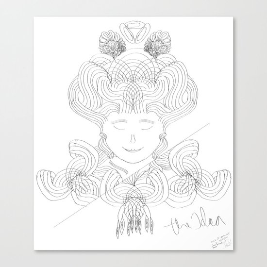 The Idea Canvas Print