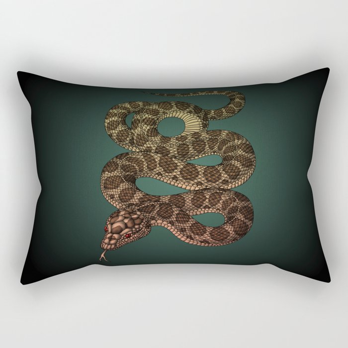 Snake Rectangular Pillow