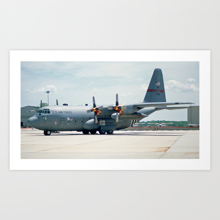 Lockheed C-130 Art Print