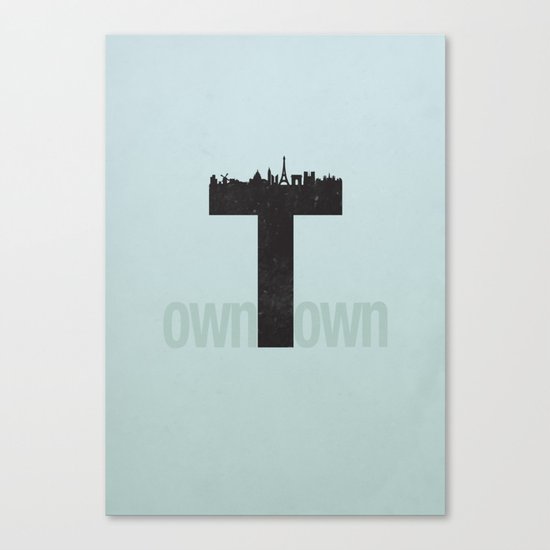 Own Town Canvas Print