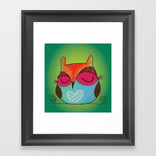 Owl Framed Art Print
