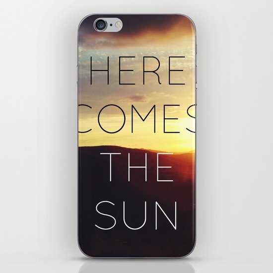 Here It Comes iPhone Skin