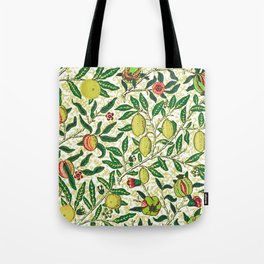 William Morris Exotic Fruit, Lemons and Pomegranates Tote Bag