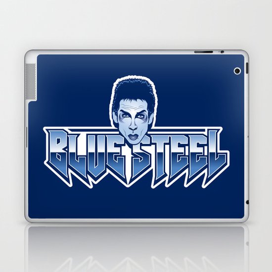 Blue Steel Laptop & iPad Skin