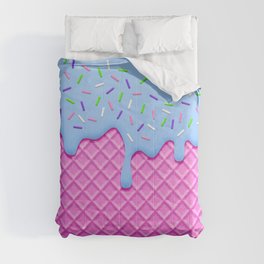 Psychedelic Ice Cream Comforter