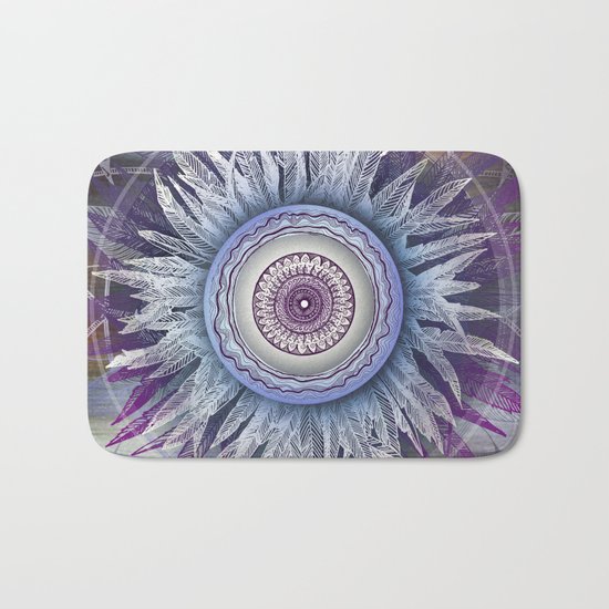 Crown Chakra (II) Bath Mat