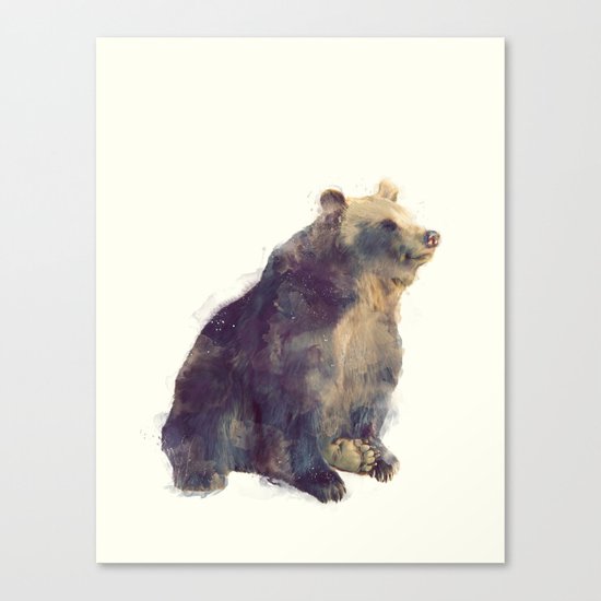 Bear // Nova Canvas Print