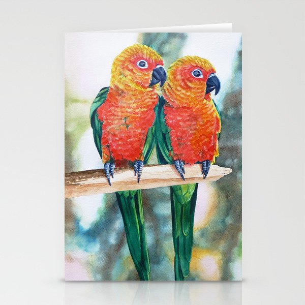 Love Bird Sweethearts Stationery Cards