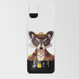 Raccoon - Cool Nature Raccoon - Cute Raccoon Android Card Case