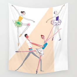 Ballet dancers Wall Tapestry
