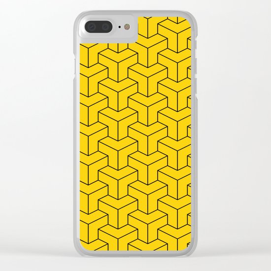 Interlocked Clear iPhone Case