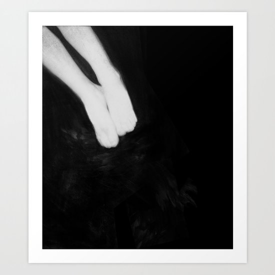 Lost Feathers Art Print