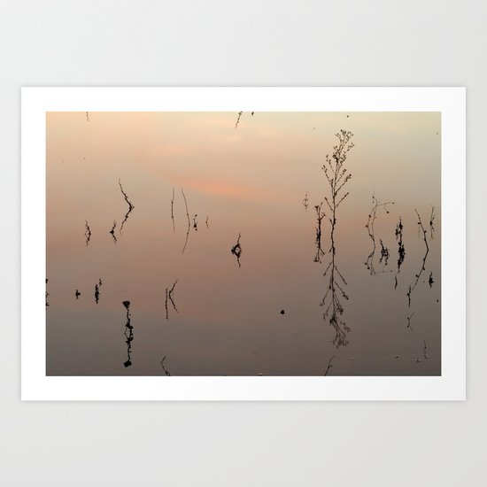 Graphics in the wild nature Art Print