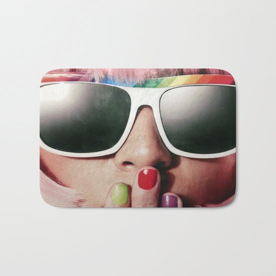 Carnaval girl Bath Mat