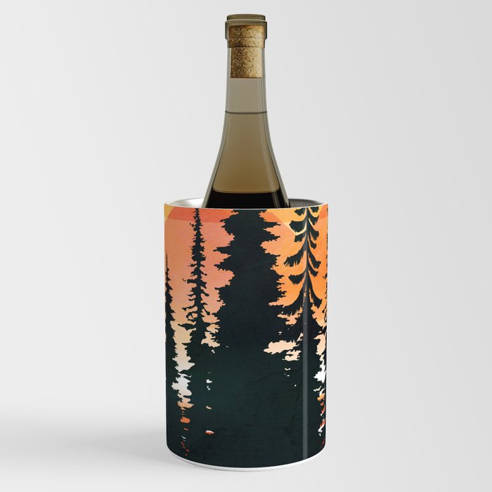 Pine Forest Sunset 2 Wine Chiller