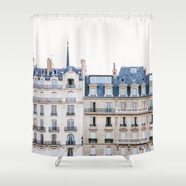 Tres Paris - Travel, Architecture Photography Shower Curtain
