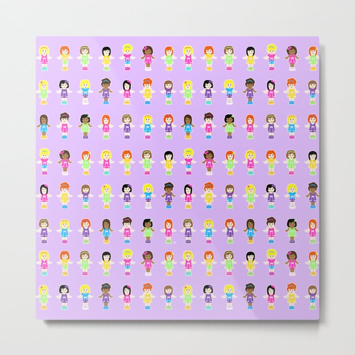 Polly Pocket Metal Print