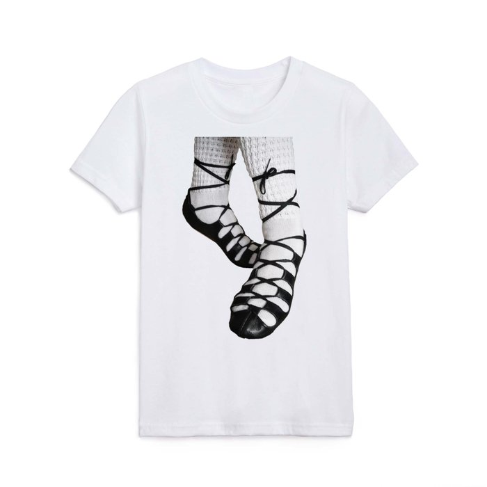 Irish dancig shoes, softshoes, Irish dance, fairy reel, céilí Kids T Shirt