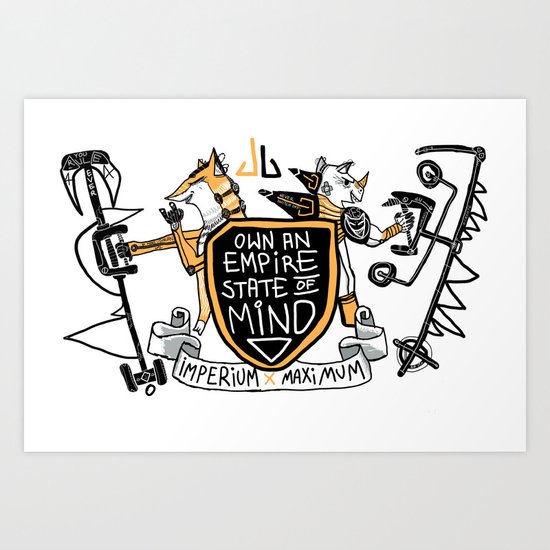 Imperial Mindset Art Print