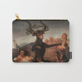 Witches' Sabbath, 1797-1798 by Francisco de Goya Carry-All Pouch