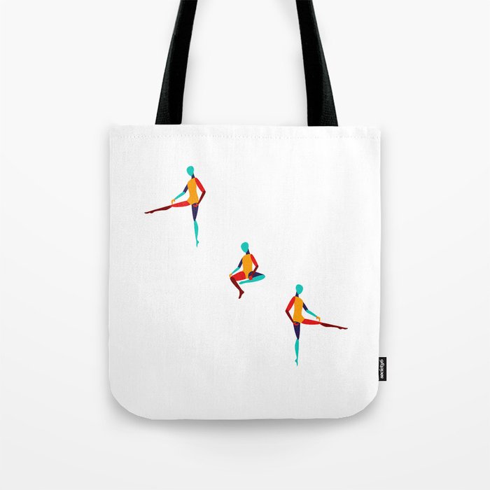 Modern minimal human art print Tote Bag