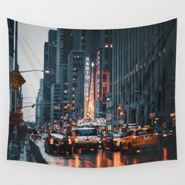 New York City Street Wall Tapestry