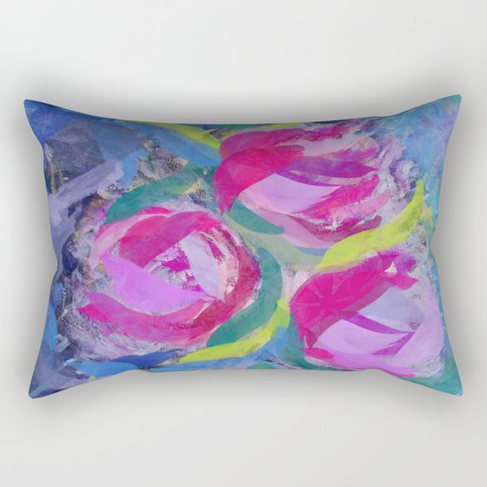 Flowers 2 Rectangular Pillow